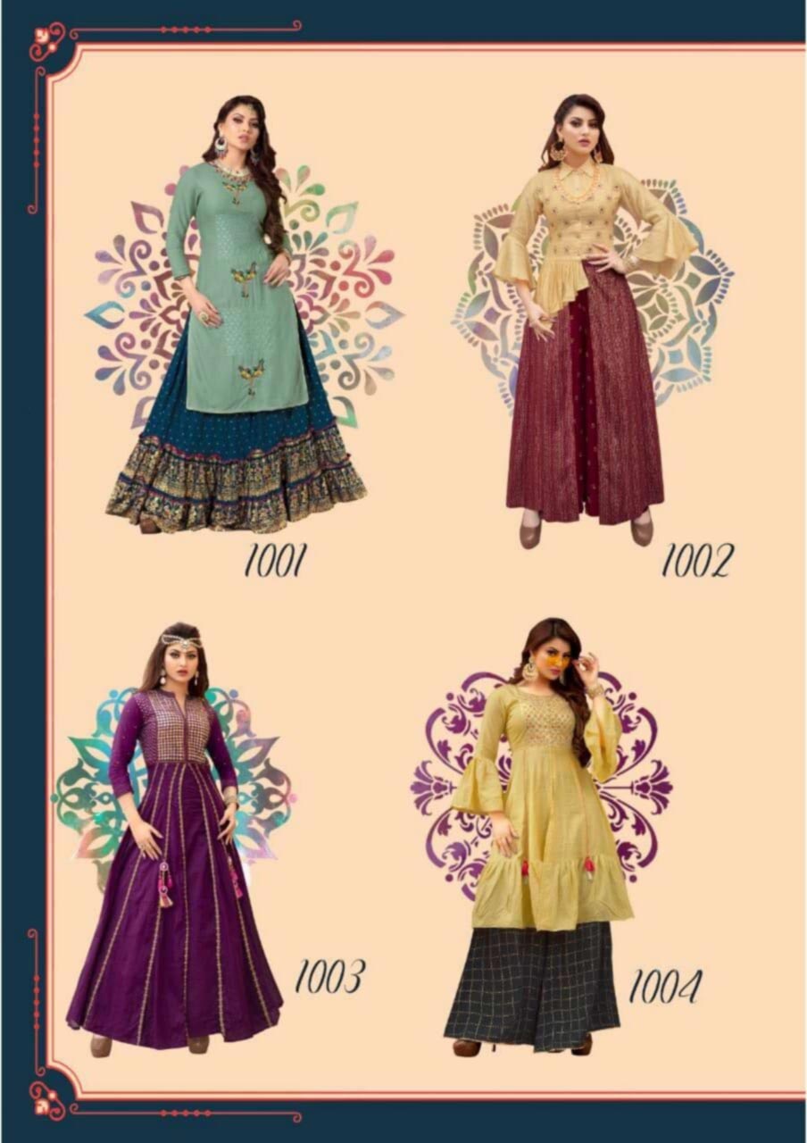 Fashion Holic Vol-1 Reva Silk Kurtis Catalogue Fashion Holic Vol-1 Reva Silk Kurtis Catalogue